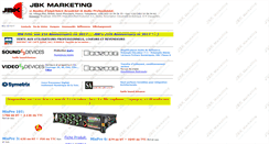 Desktop Screenshot of jbkaudio.com